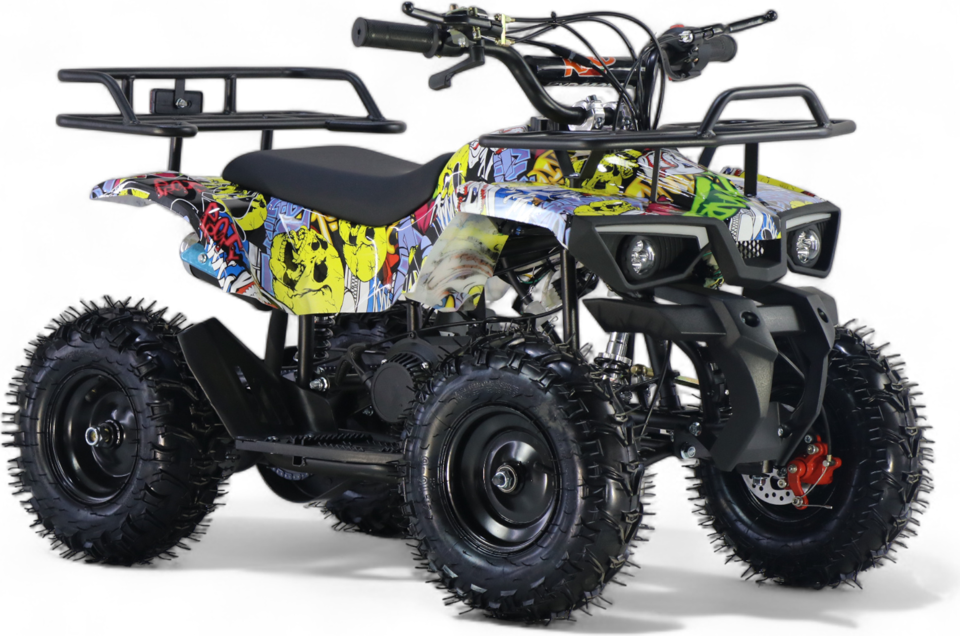 KXD M8 E-Starter Graffiti Gelb