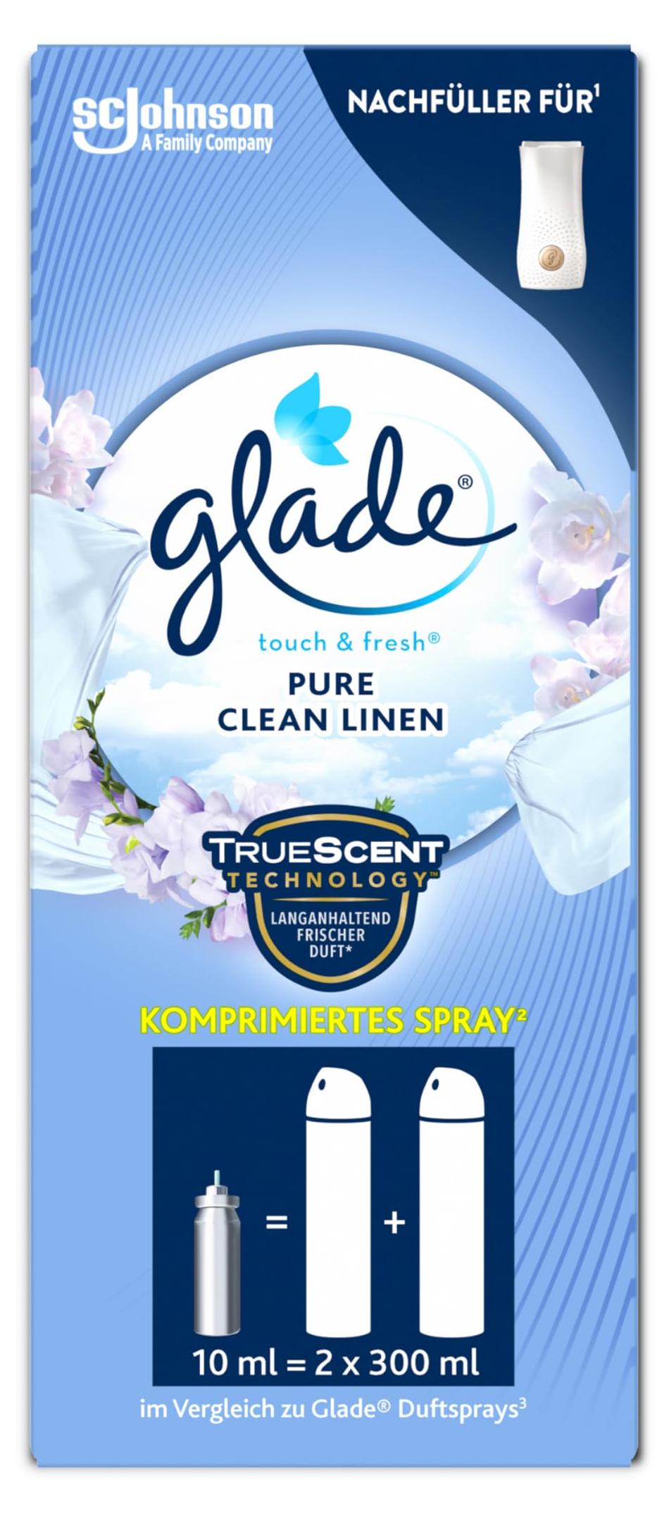 Glade Touch & Fresh Minispray Nachfüllpackung 10 ml Pure