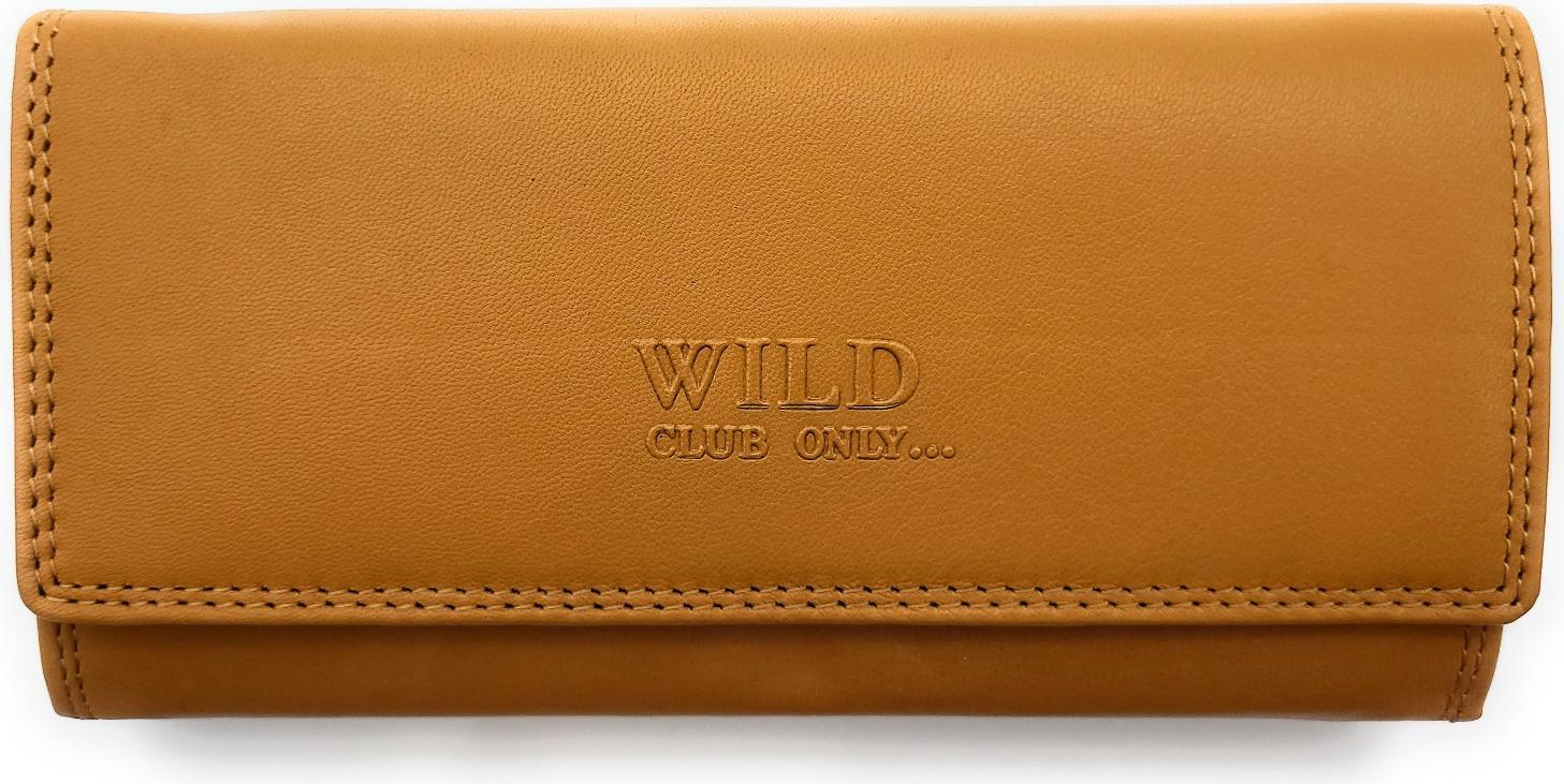 Lemasi Große Damen Geldbörse Echtleder RFID Schutz 18 Kartenfächer Langformat cognac