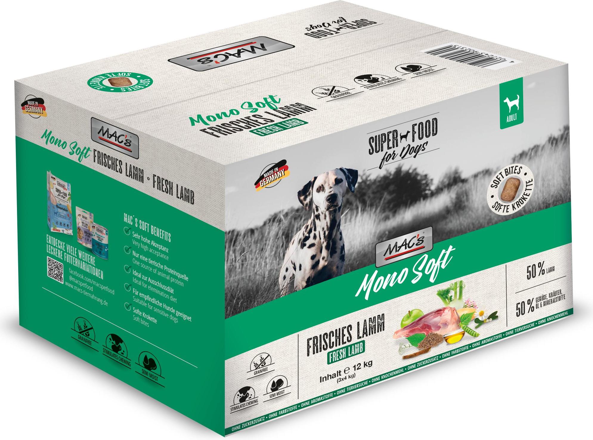 MAC's Dog Mono Soft Frisches Lamm