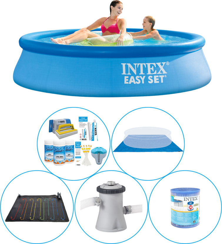 Intex Easy Set Round 244x61 cm - 6 kusov - Príslušenstvo k bazénom Plus