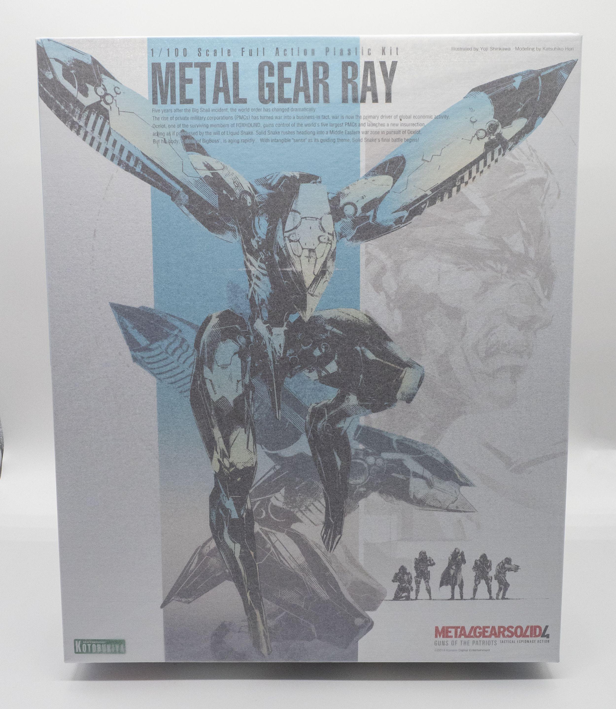 Kotobukiya Metal Gear Solid 4 Metal Gear Ray Plastikmodellbausatz 1/100 21 Cm One Size KTOKP266X