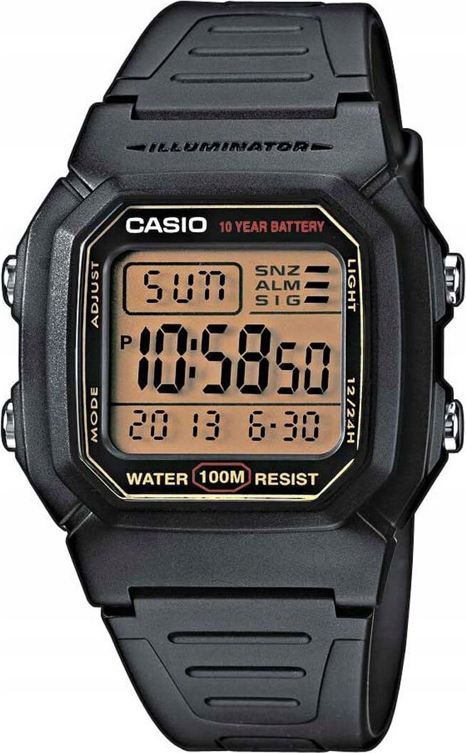 Pánske hodinky CASIO W-800HG-9AVDF + BOX