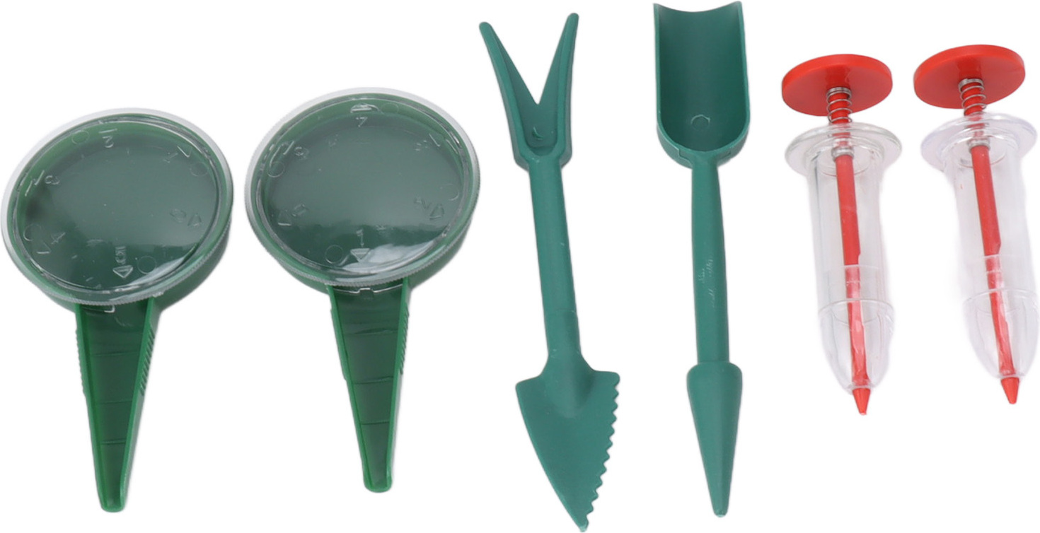 Cocosity Saatgut-Spender-Set,Mini-Saatgut-Spender,Handsaatgut-Spender,Tragbares Saatgut-Spender-Werkzeug,Saatgut-Spender-Handgerät,Kleines Saatgut-Streuwerkzeug