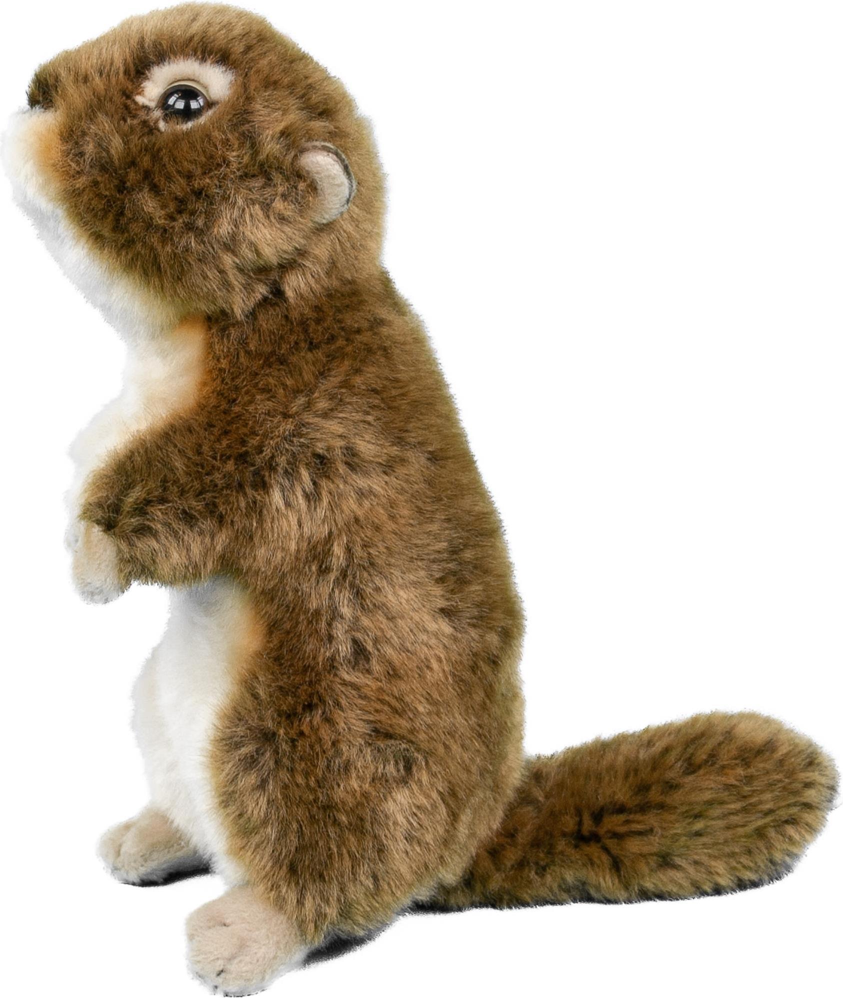 Teddys Rothenburg Kuscheltier Ziesel braun/beige stehend 20 cm Plüschtier N90363-2