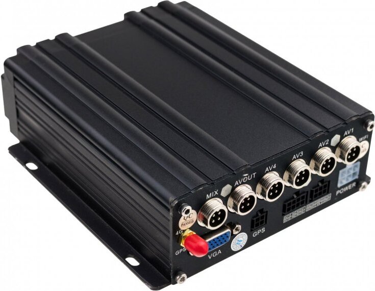 Secutek SBR-427HDG - 4-kanálový 2MP AHD DVR ins Auto (s GPS)