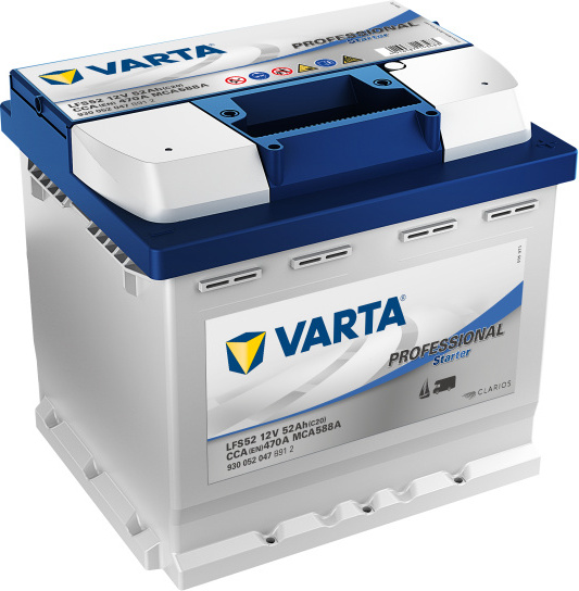 Autobatterie Varta Professional Starter 52Ah, 12V, 470A, LFS52 930052047B912