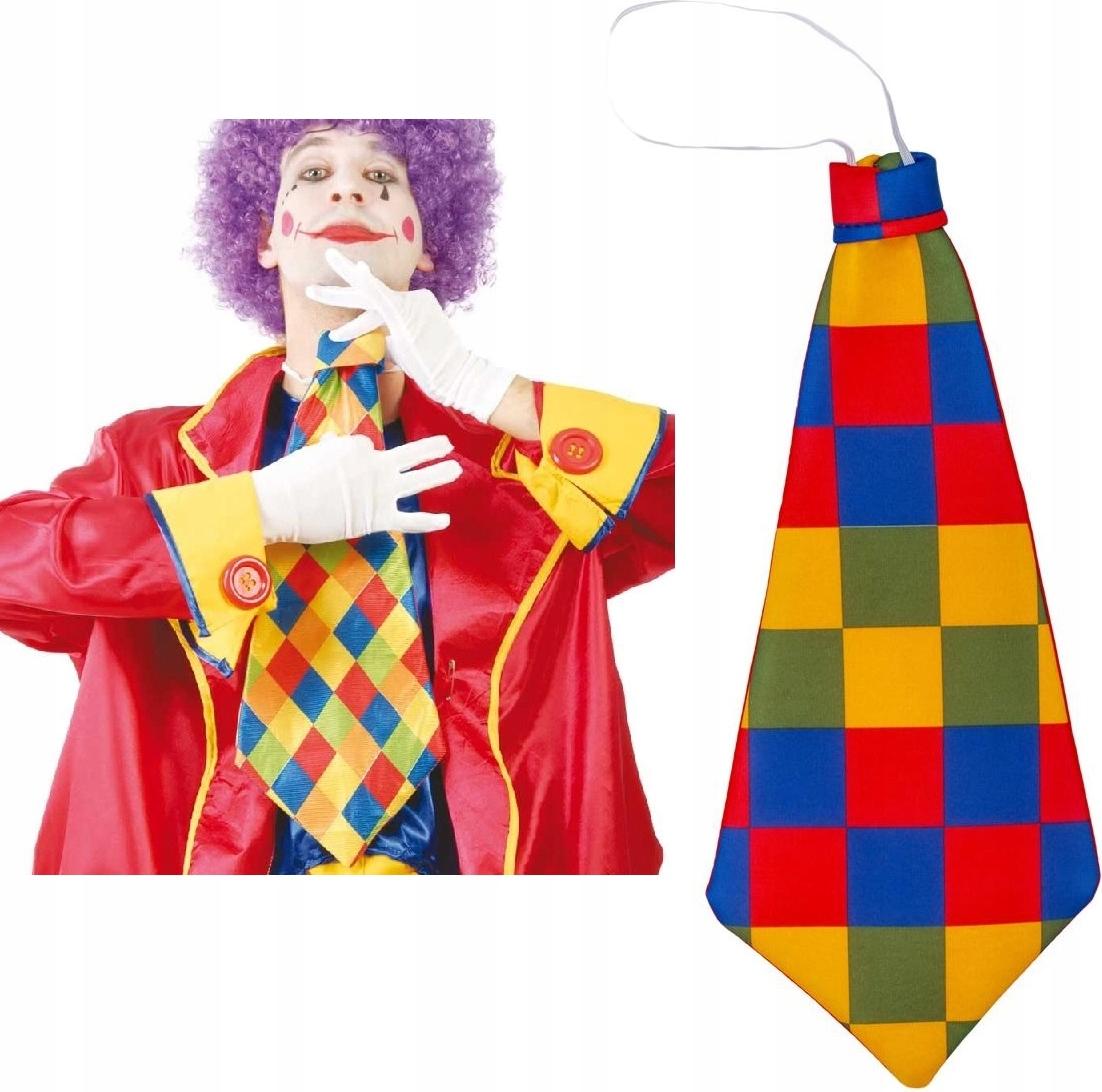 Kraszek Kariert XXL Clownskrawatte Kostüm Accessoire EKKK-01