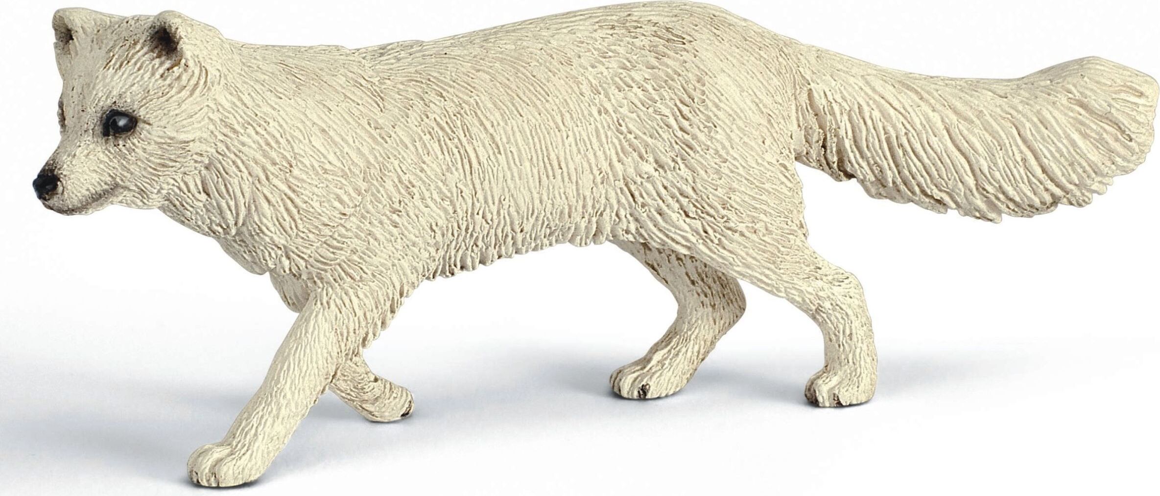Schleich Polarfuchs Wild Life, Weiß, Beide Geschlechter, 9 cm, 2 cm, 3,5 cm, 1 Stück 7070-030-4005086146389