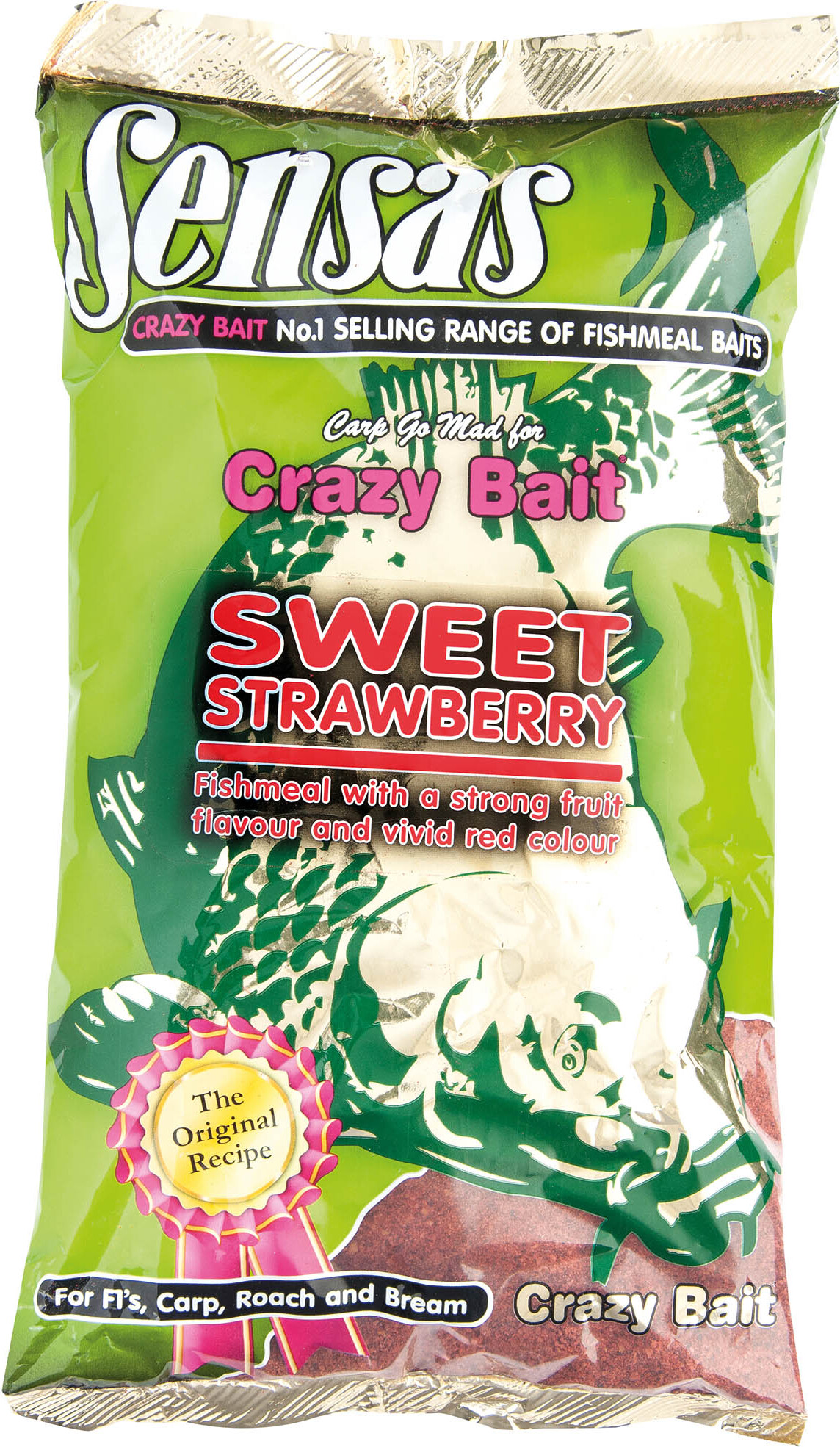 Sensas Crazy Bait Süße Erdbeere 1kg 71741
