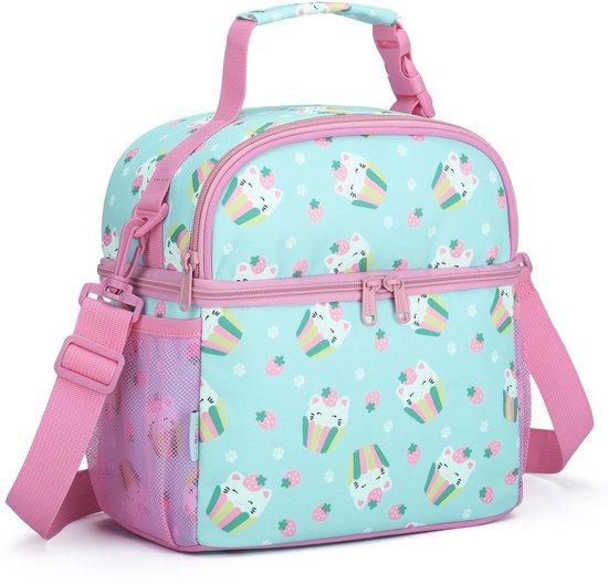 OEM Kleiner Picknickkoffer für Kinder, 8,5L, doppelte Lunchbox, für Schule und Kinderbetreuung 2026