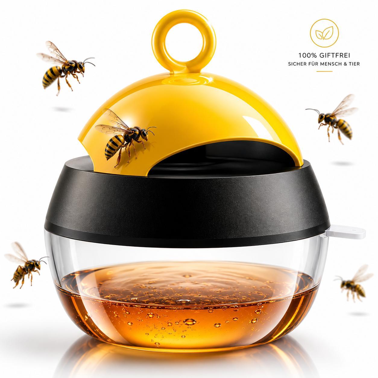 Wespenfalle Insektenfalle Fliegenfalle Tisch Haus & Garten Wespenabwehr Qivee® Q35