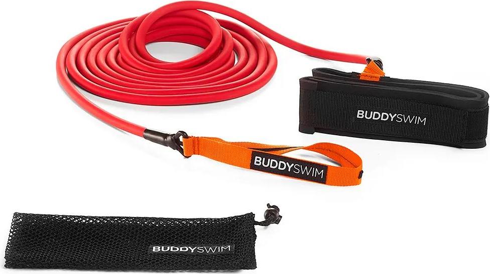 Buddyswim Long Speed Medium Widerstandstraining Gürtel Rot Rot One Size 250949