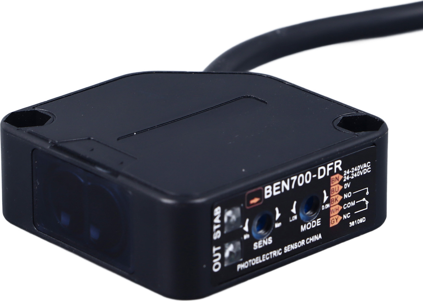 Cocosity Photoelektrischer Strahlsensor, Photoelektrischer Sensor, Infrarotschalter mit diffuser Reflexion, Photoelektrischer Schaltersensor, Photoelektrischer Schalter, Näherungsschalter