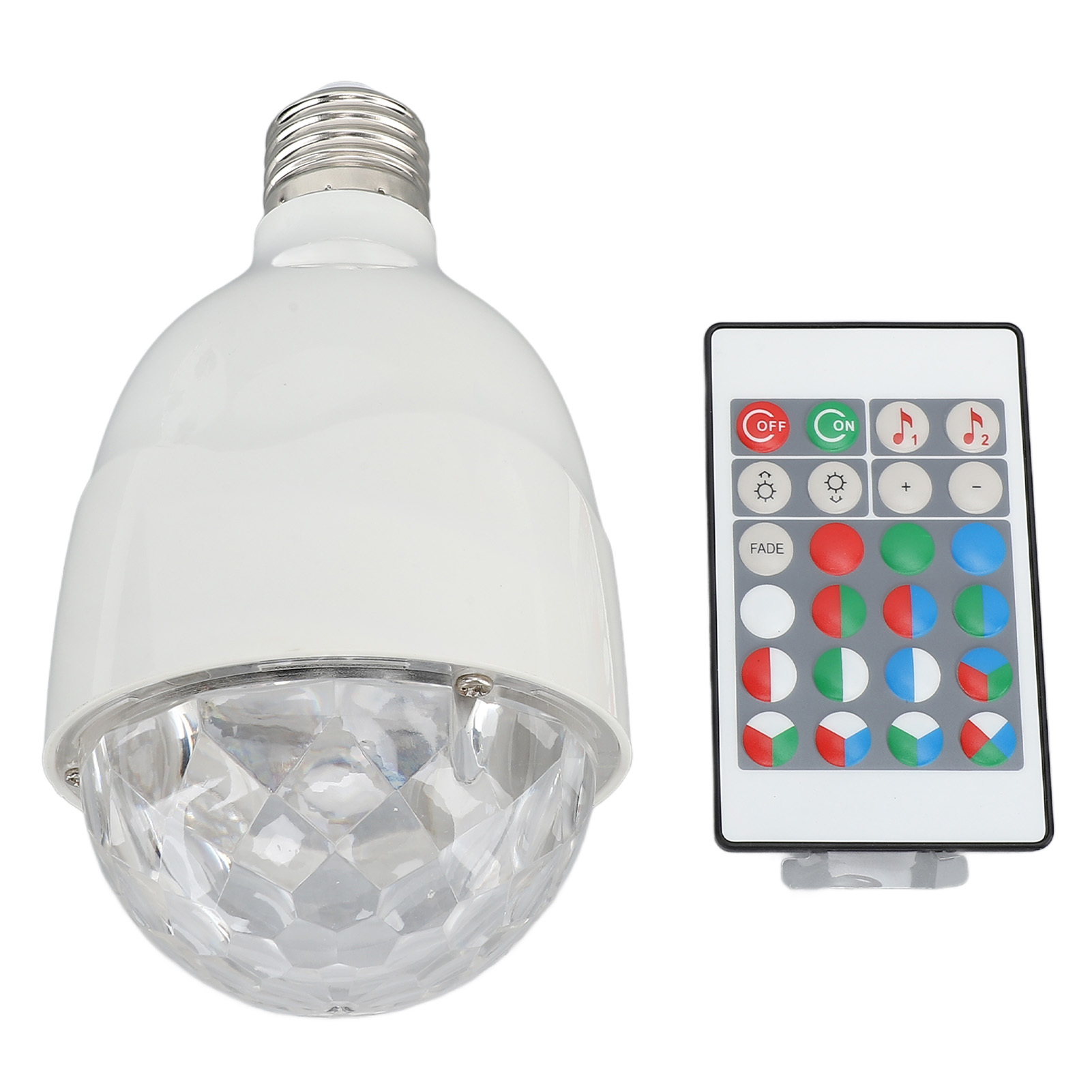 Cocosity Disco-Kugel-Lampe, rotierende Kugel-Lampe, RGB-Kugel-Lampe, LED-Stroboskop-Kugel-Lampe, E27 Disco-Kugel-Lampe, Bühnen-Kugel-Lampe