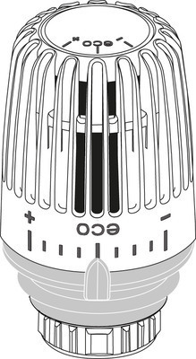 IMI HEIMEIER HEIMEIER Thermostatkopf K eco 6071-43.500