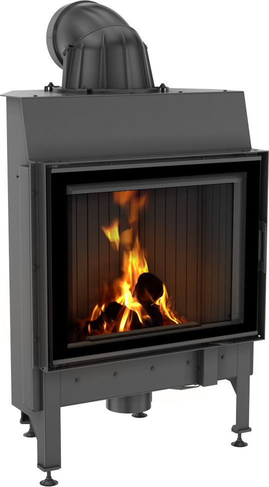 Oceľový krb Nadia 10 kW Ø 200 čierne