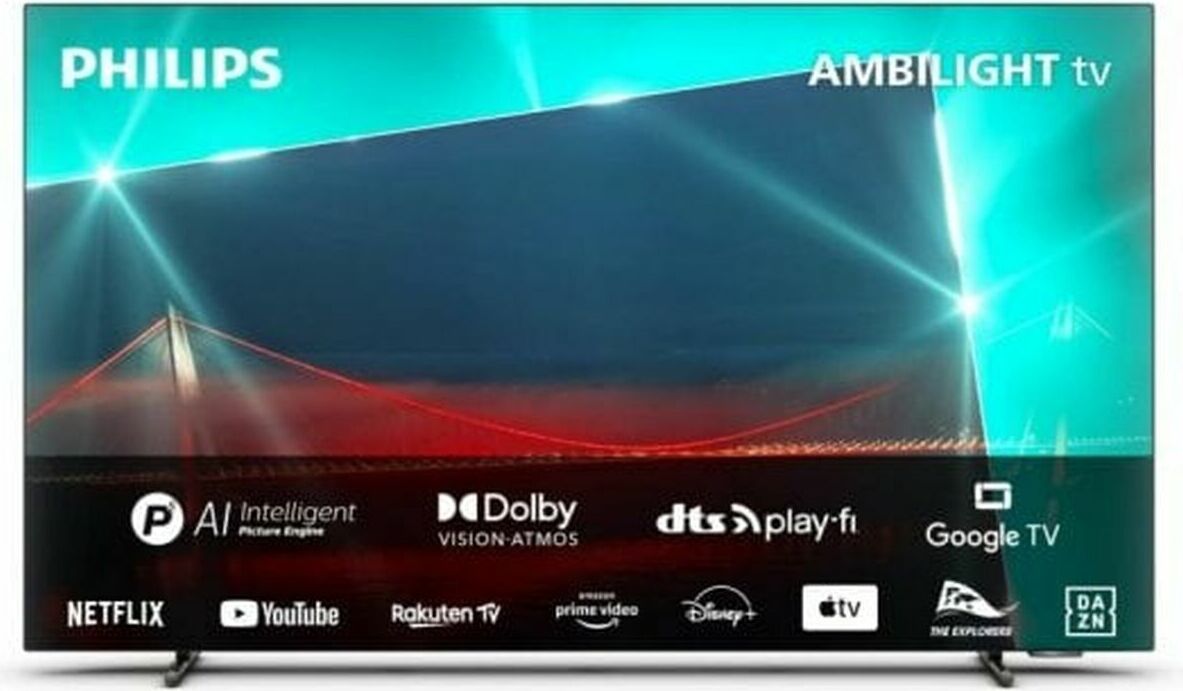 Smart TV Philips 55OLED718 55" 4K Ultra HD OLED AMD FreeSync