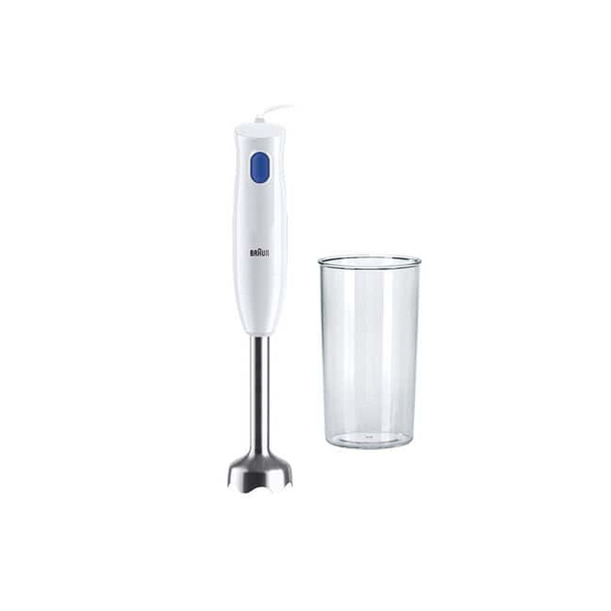 Braun MultiQuick 1 MQ10.001MWH Hand Blender, 1 Speed, EasyTwist System