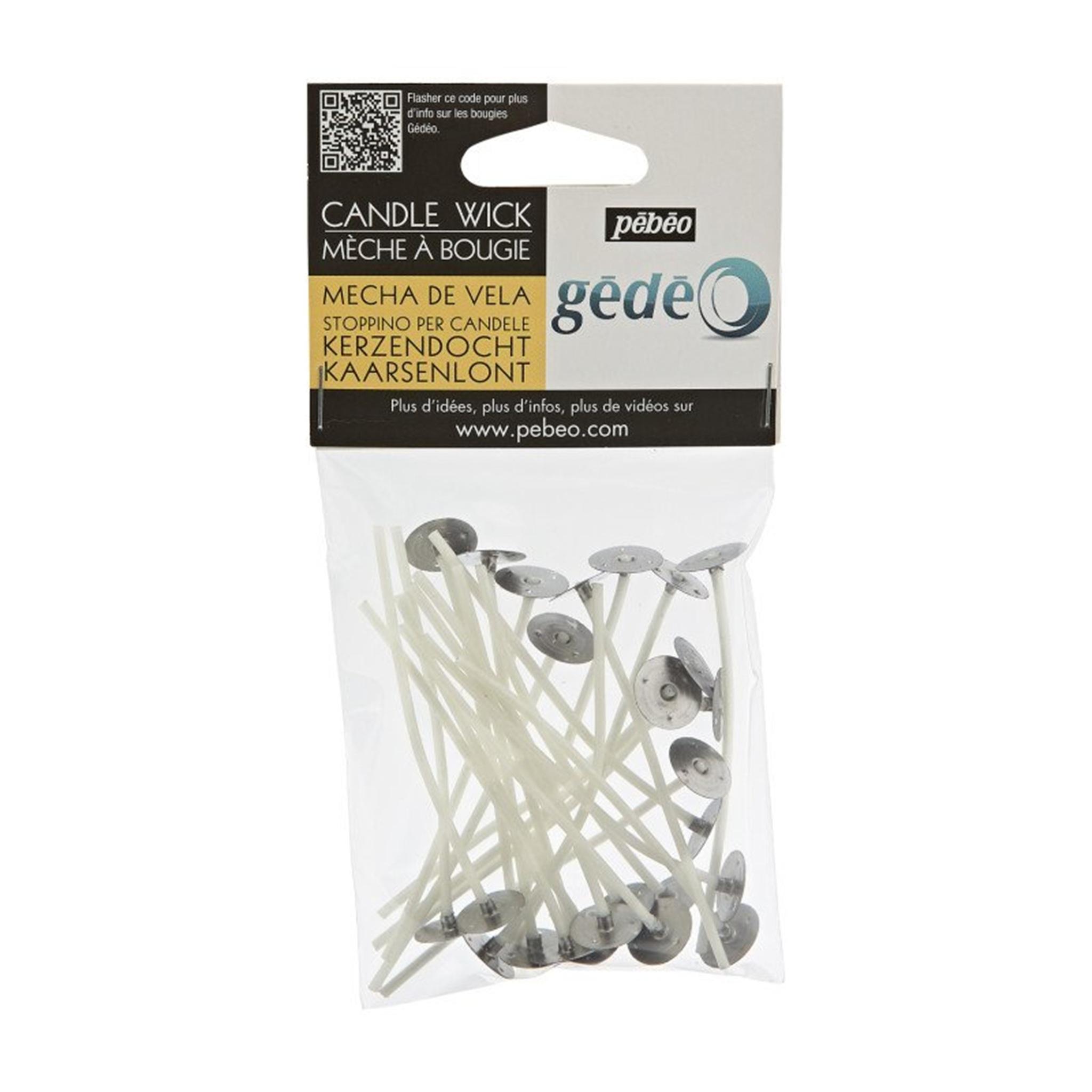 Pébéo Pebeo Verstärkter Docht Nr. 4, 8 cm, 25-er Pack PEB 766223