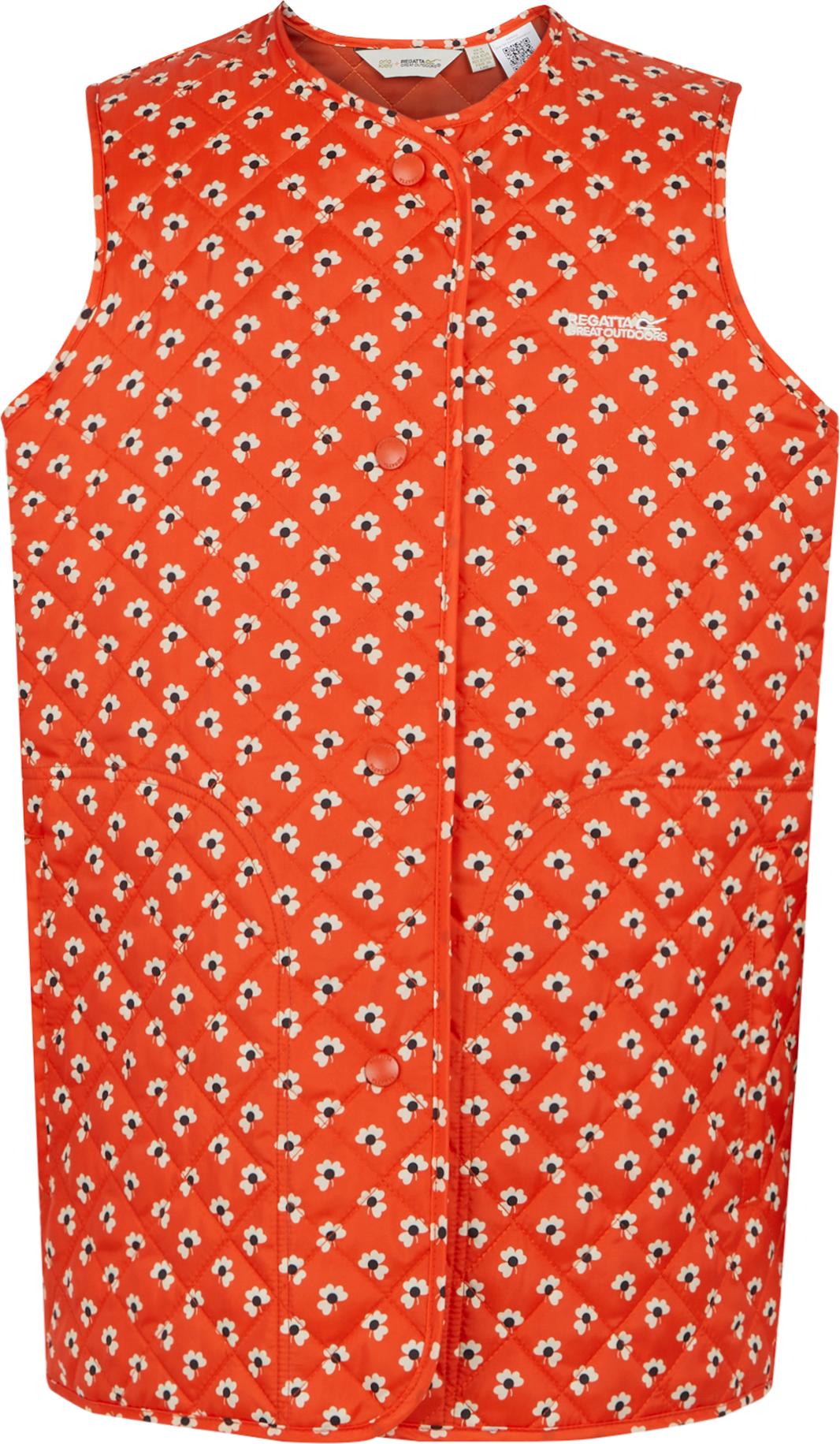 Regatta Professional - "Orla Kiely" Weste für Damen, Gesteppt RG12265 (46 DE) (Kleerot) UTRG12265