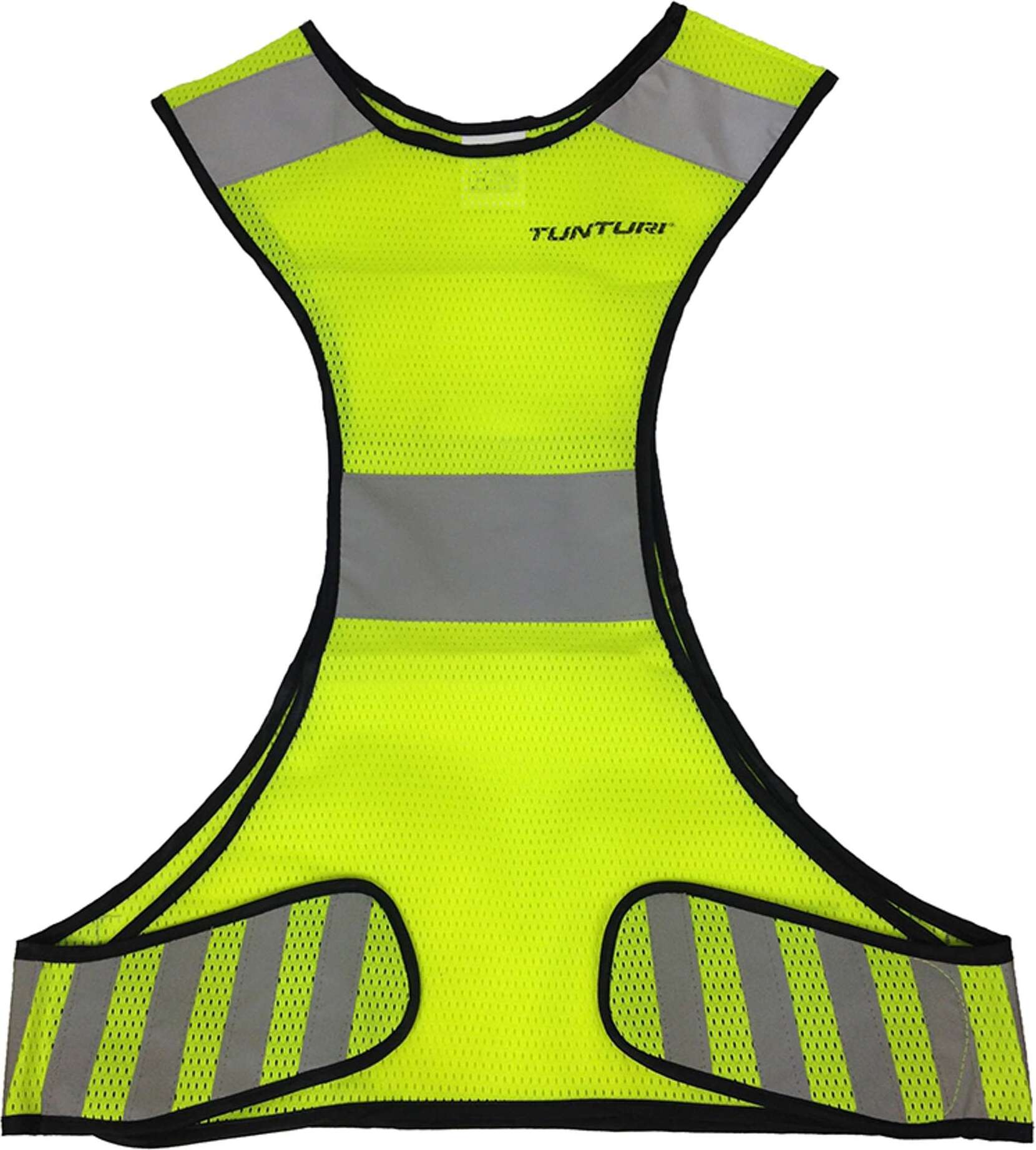 Tunturi Laufweste in X-Form - Laufweste in X-Form - Jogging-Reflexionsweste Sicherheitsweste - Sicherheitsweste - Sicherheitsweste - Lauf-Sicherheitsweste - Reflektierend - Größe S 14TUSRU172