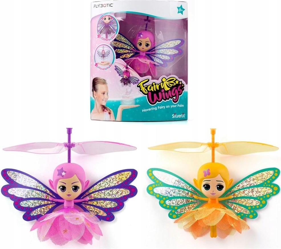 Feenflügel Set mit fliegender Fee – DUMEL 36207884