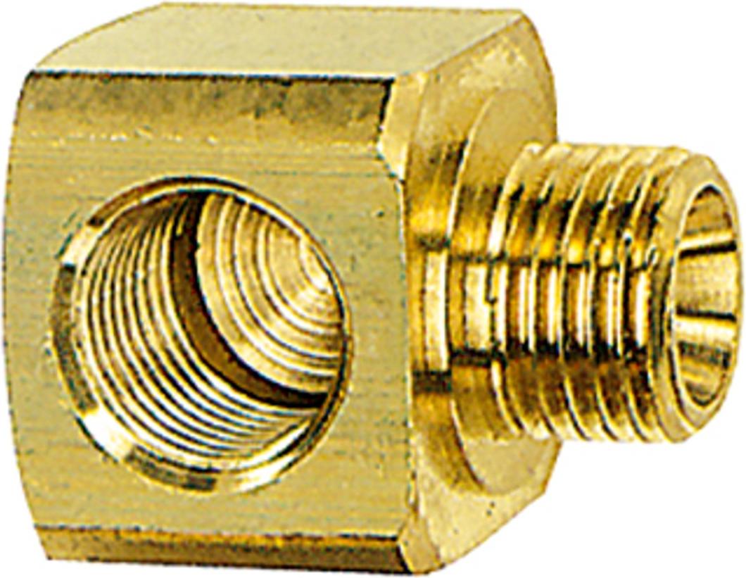 Riegler L-Einschraubverteiler, G 1/4, SW 22, Messing 14.0952