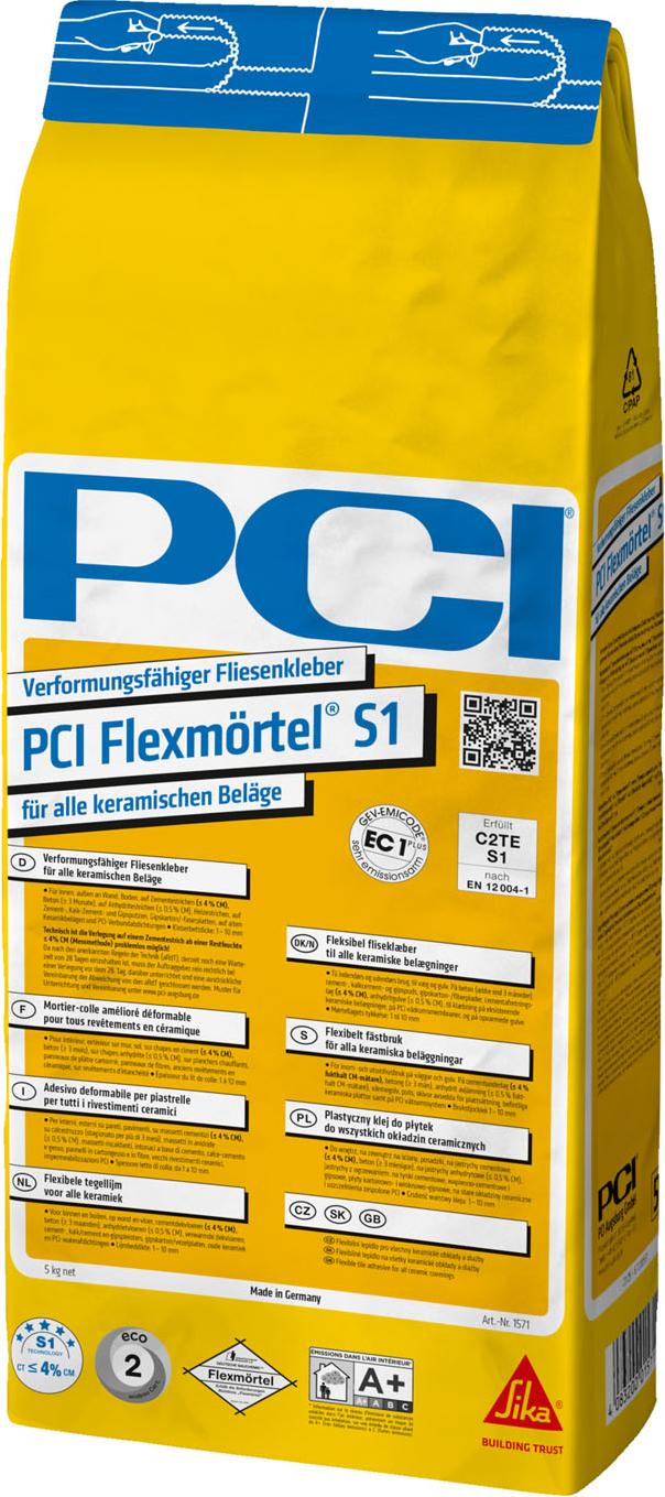PCI Flexmörtel S1 5kg Beutel grau 1571