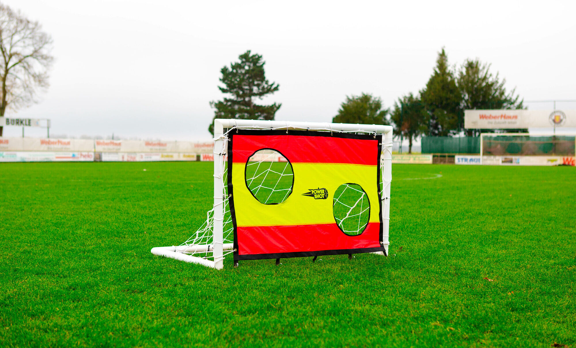 POWERSHOT Torschusswand 1,2 x 0,8m - Spanische Flagge