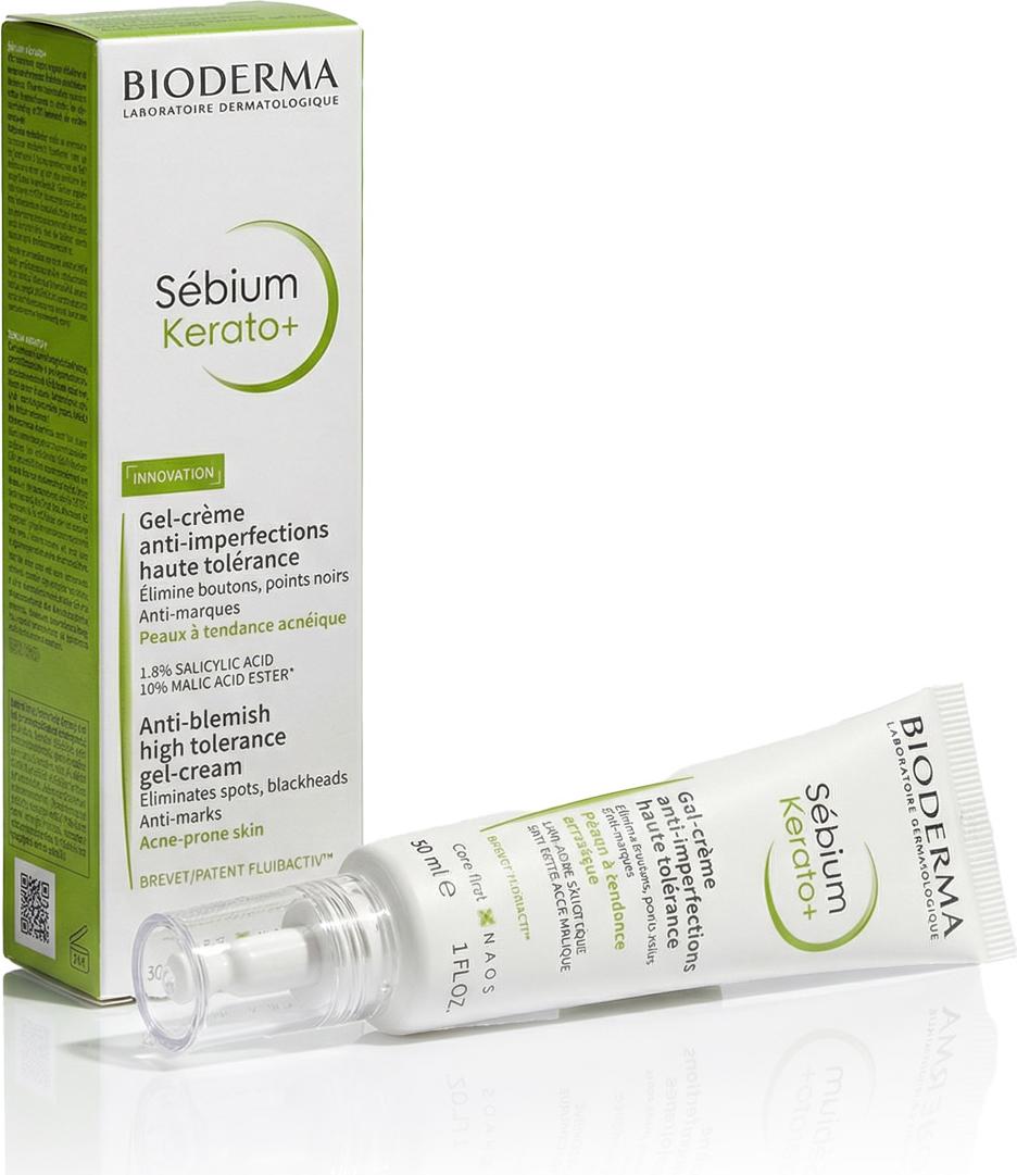 Bioderma Sebium Kerato+ Anti-Akne Gel-Creme, 30 ml - Langfristig! 18111131