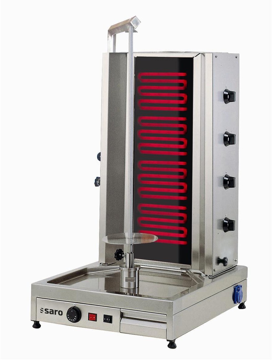 Saro kebab / gyro gril elektrický Pre 80 kg mäsa model Ed4
