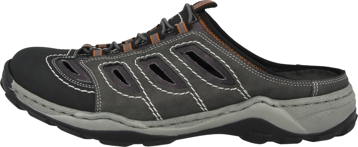 Rieker 14595 clogs voor heren, grijs, 44 EU : Rieker