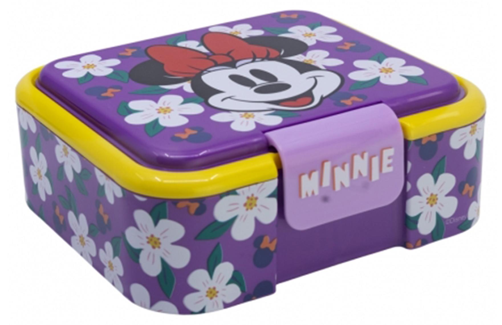 PrimaStella Scatola Pranzo In Silicone Per Bambini - Bento Divisorio Infrangibile (Plum)
