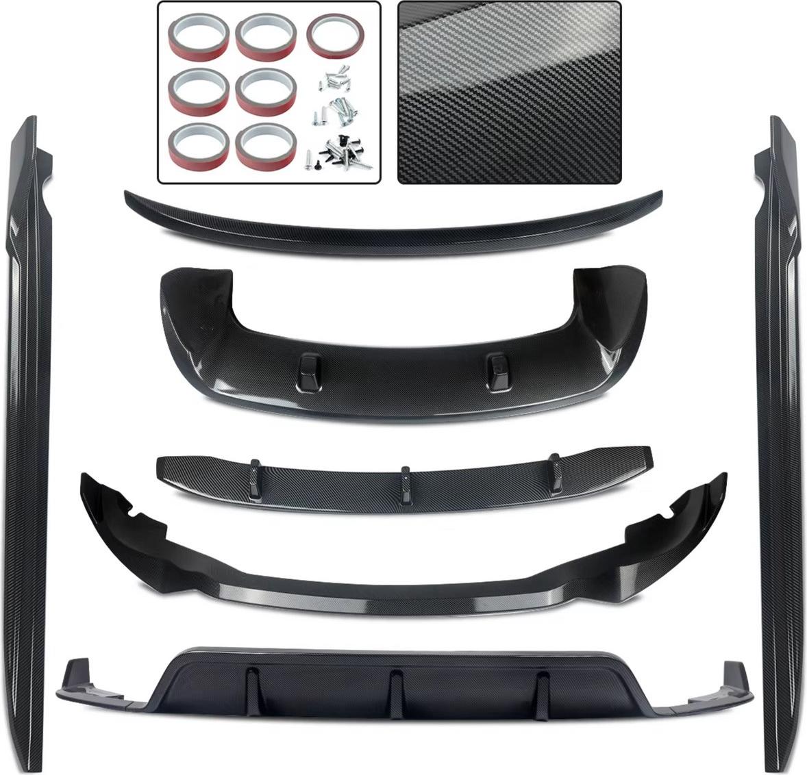 Bolt Edge Body-Kit – Carbon-Look ABS – Für BMW G05 X5 SUV M50i/XDrive40i M Sport (2019-2022) – Autozubehör