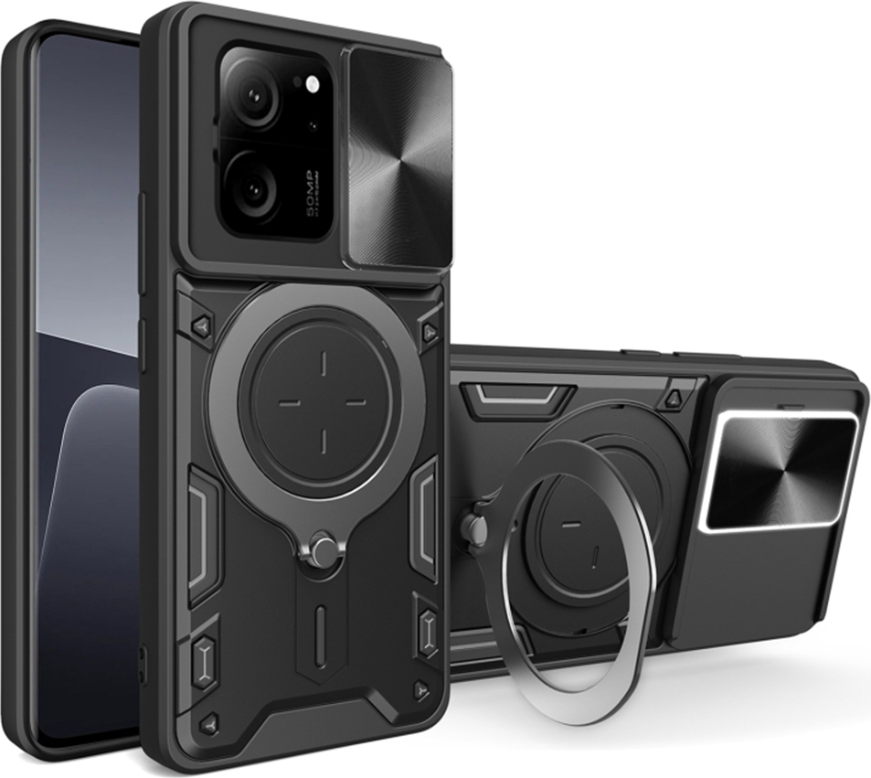 Techsuit CamGuard Pro Zadný kryt pre Xiaomi 13T/13T Pro - Black