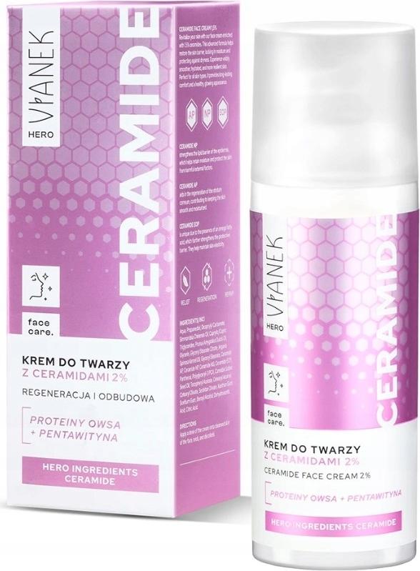 Biogo VIANEK Hero Ceramide Gesichtscreme mit Ceramiden 2% 50 ml