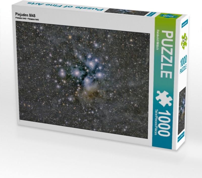 Calvendo Plejaden M45 1000 Teile Puzzle quer 640x480mm, Wittich Reinhold; 7460906
