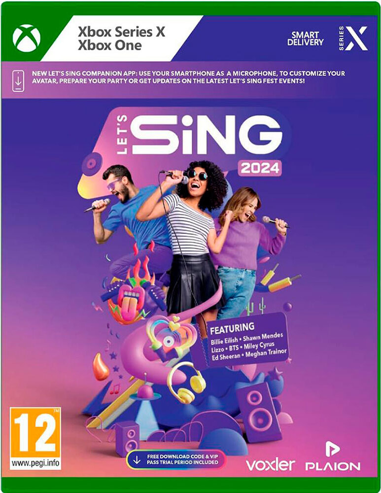 Xbox Original Xbox Games Xbox Series X Let´s Sing 2024 PAL PAL 1242641