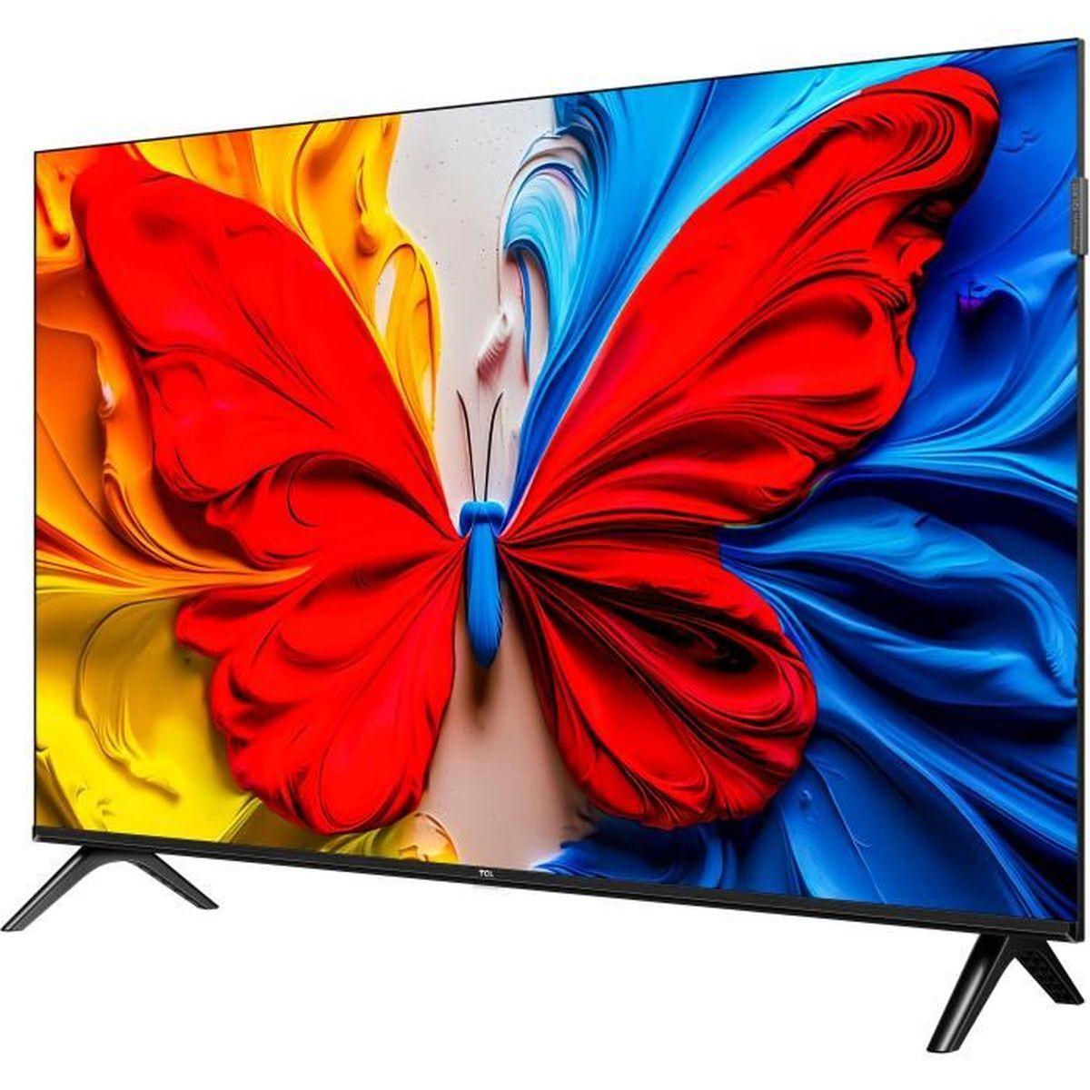 TCL 32S51K – QLED-Fernseher 32 (81 cm) – Full HD 1920 x 1080 – HDR10 – Android TV – 2 x HDMI 1.4 – WLAN