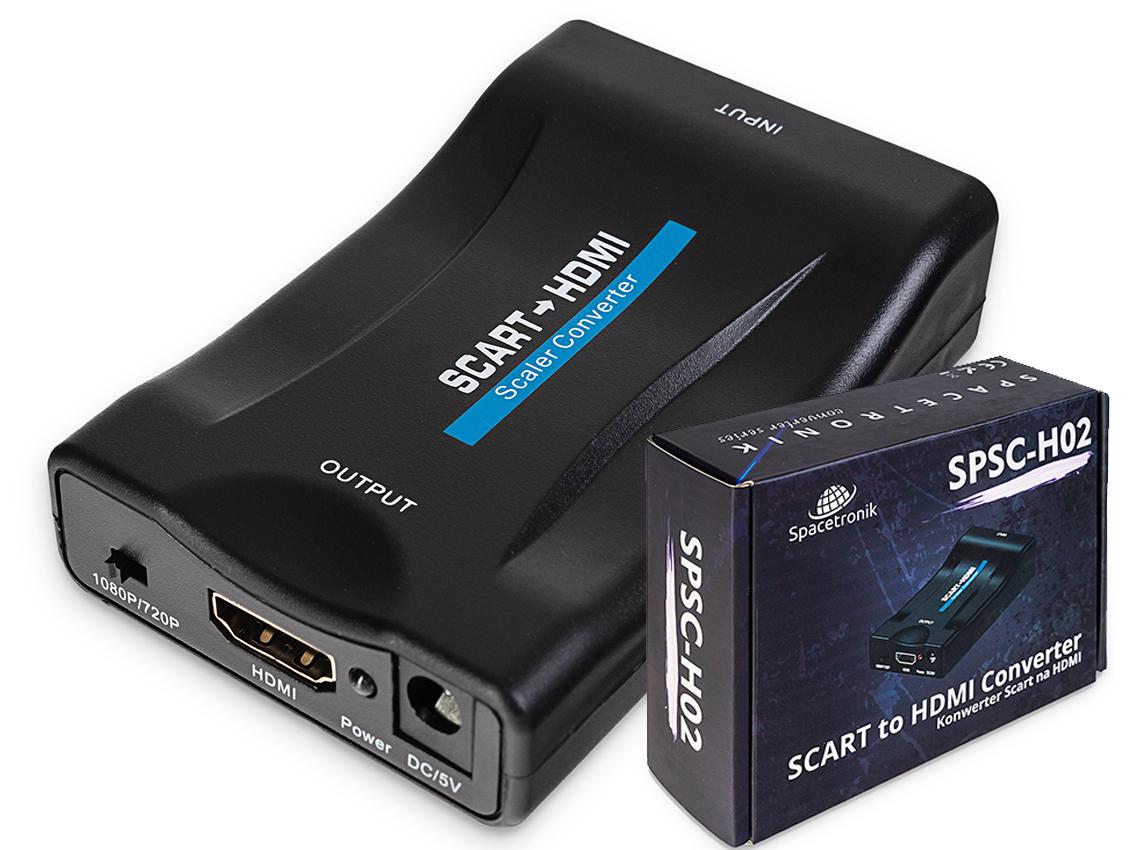 Spacetronics SCART zu HDMI Konverter Spacetronik SPSC-H02