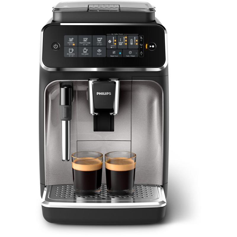 Philips 3200 series EP3226/40, Espresso kávovar, 1,8 L, Kávové zrná, Vstavaný mlynček, 1500 W, Čierna