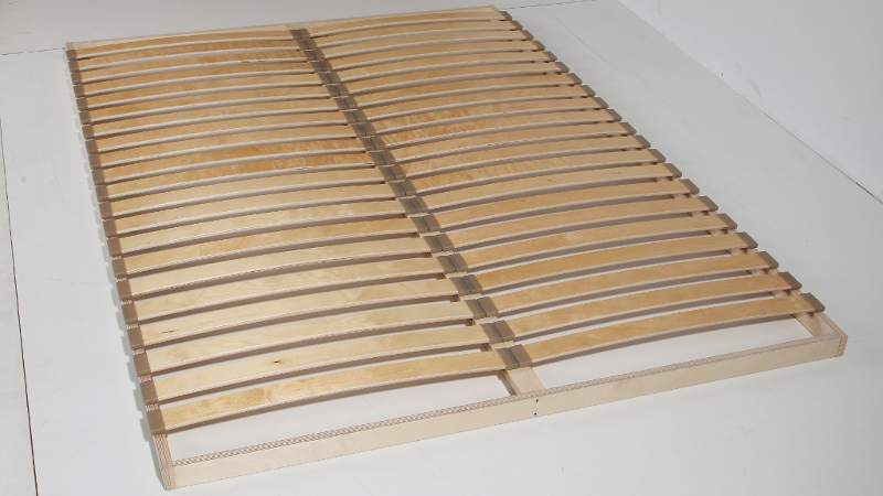 Fun Moebel Lattenrost mit Mittesteg BERN 120x200 cm - 2 x 20 Leisten