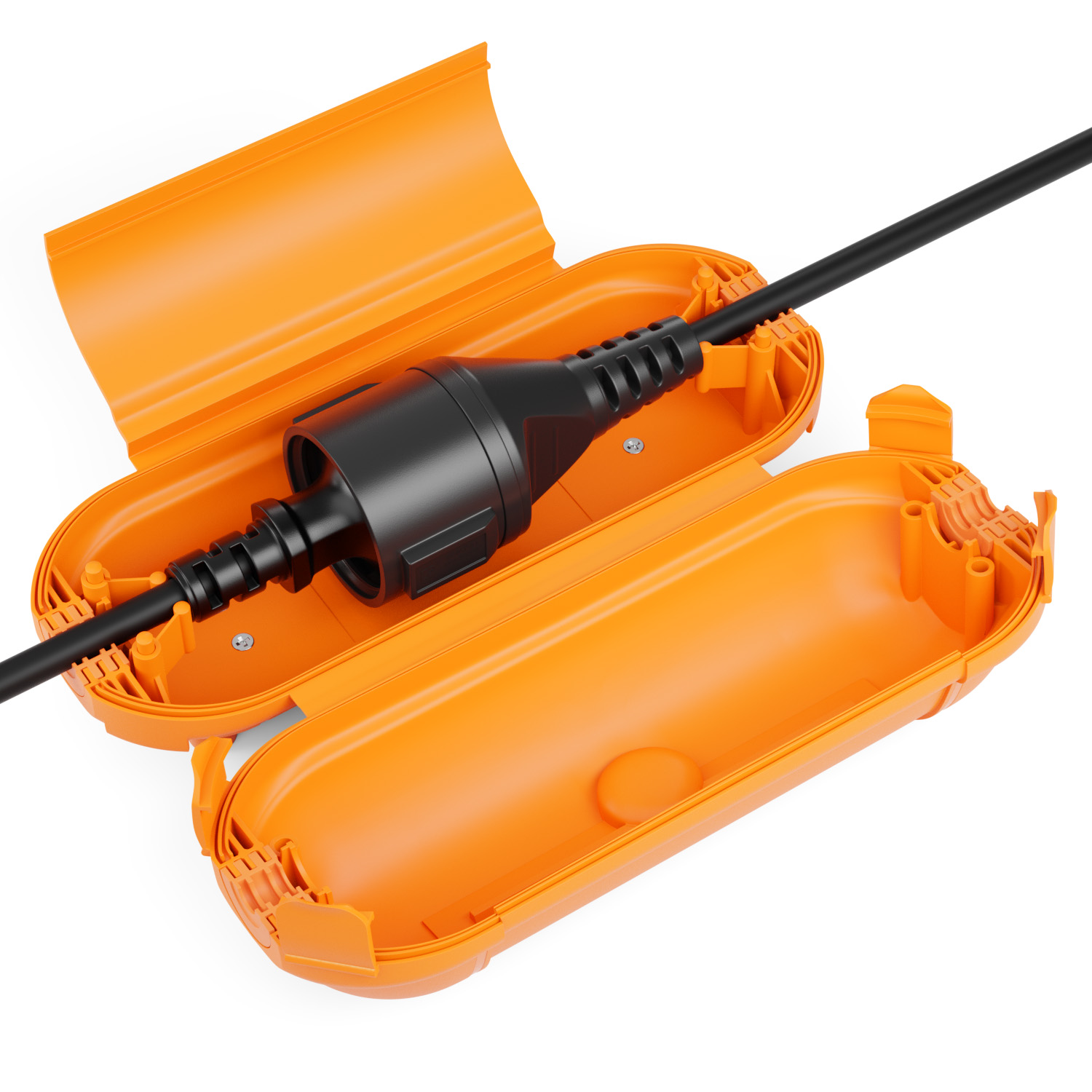 10 Stück FTTH Wasserdichte Schutzboxen – Für Glasfaserkabel, Spleißbox, IP65 – 15,8 X 4,5 X 1,6 Cm