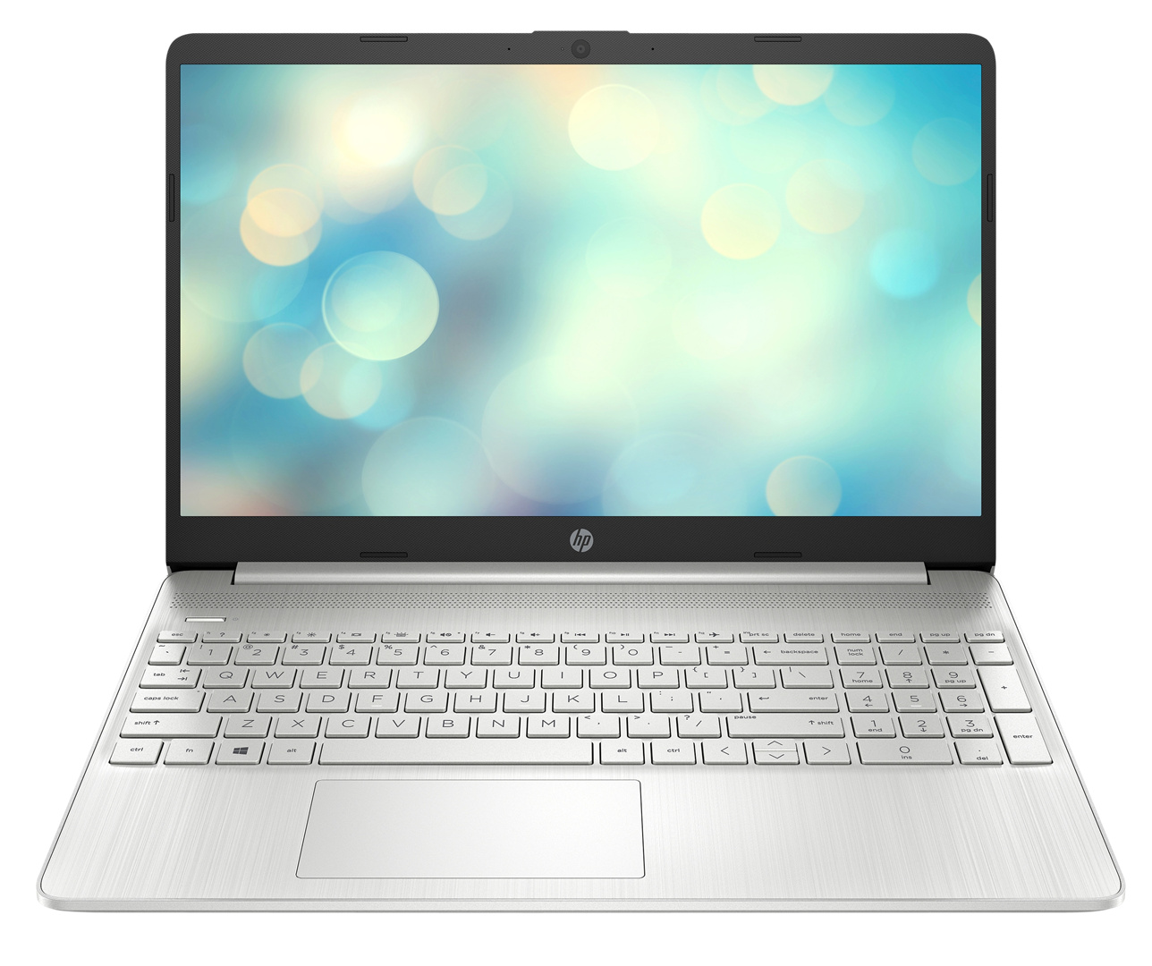 Laptop HP 15s-eq2804nw 15,6" Full HD AMD Ryzen™ 7 5700U 8 GB DDR4-SDRAM 512 GB SSD Wi-Fi 5 (802.11ac) Bezplatný DOS strieborný box/ box