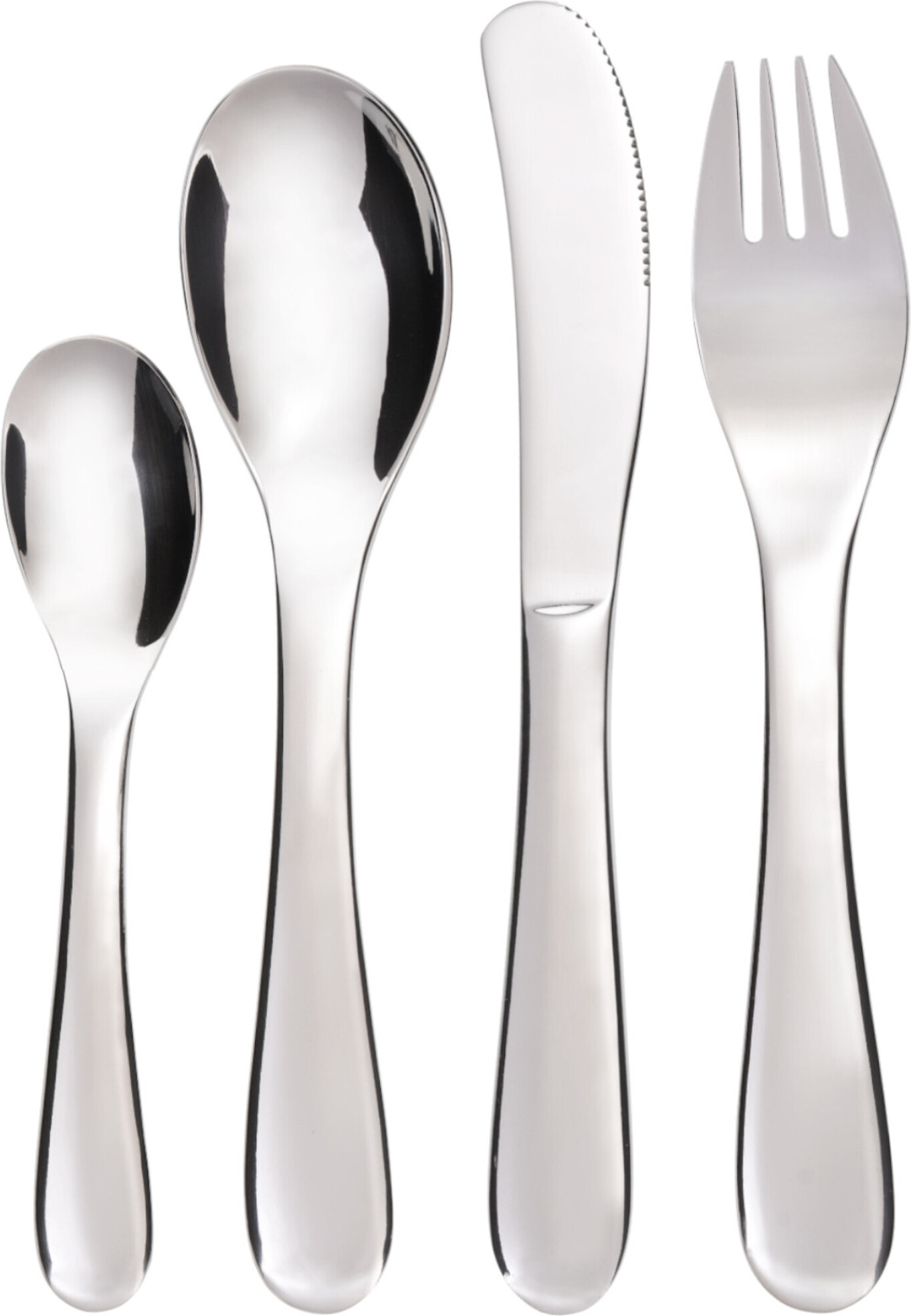 GRÄWE Kinderbesteck 4-teilig NEUTRAL 505.N Neutral