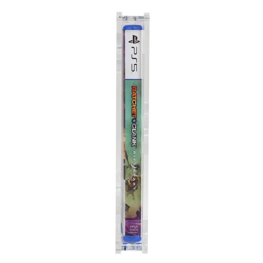 HB Präsentationssysteme oHG Verschraubtes Acrylcase aus Acrylglas für ein Playstation 5 / PS5 Spiel in/ Schutzbox / Protector / Schutzhülle / UV-Schutz / Transparent / Games - Zeigis® 101051-005