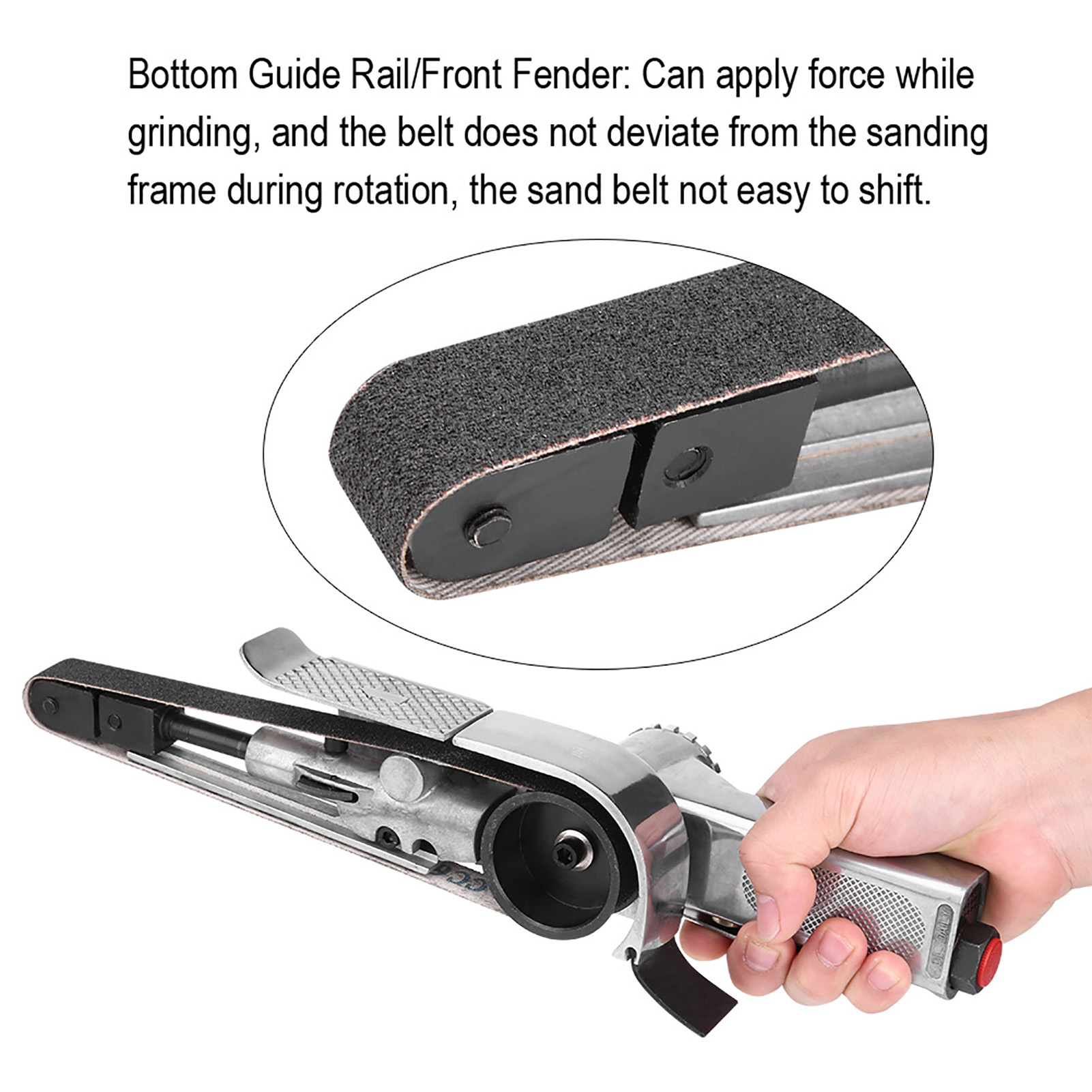 Cocosity Air Belt Sander,Pmatic Belt Sander,Belt Sander Polisher,Belt Sander Grinding,Air Belt Sander Tool,Pmatic Air Belt Sander