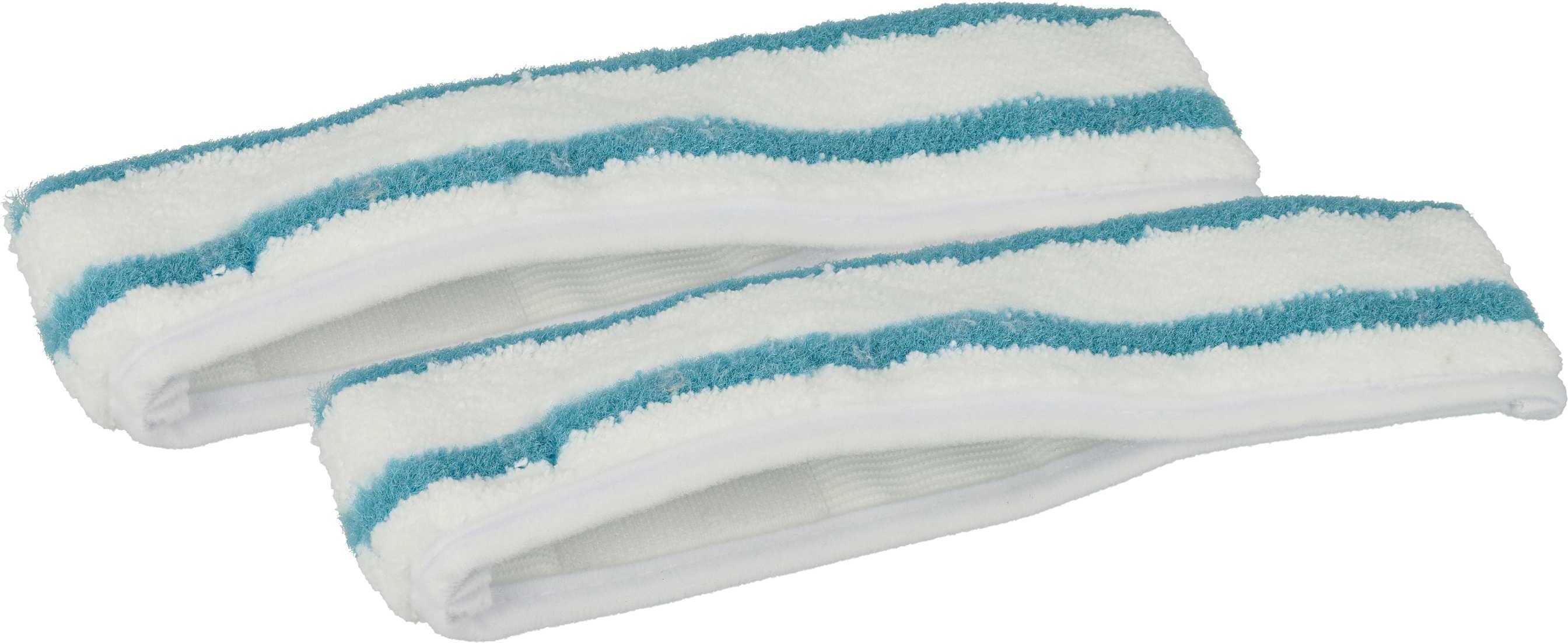 vhbw 2x Ersatzbezug kompatibel mit Leifheit Window Washer M Einwascher, Fensterreiniger 174548302