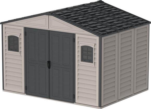DURAMAX Woodbridge Plus Ii Záhradný Domček 8 M² + Podlahová Konštrukcia Vinylový Antracit 20225
